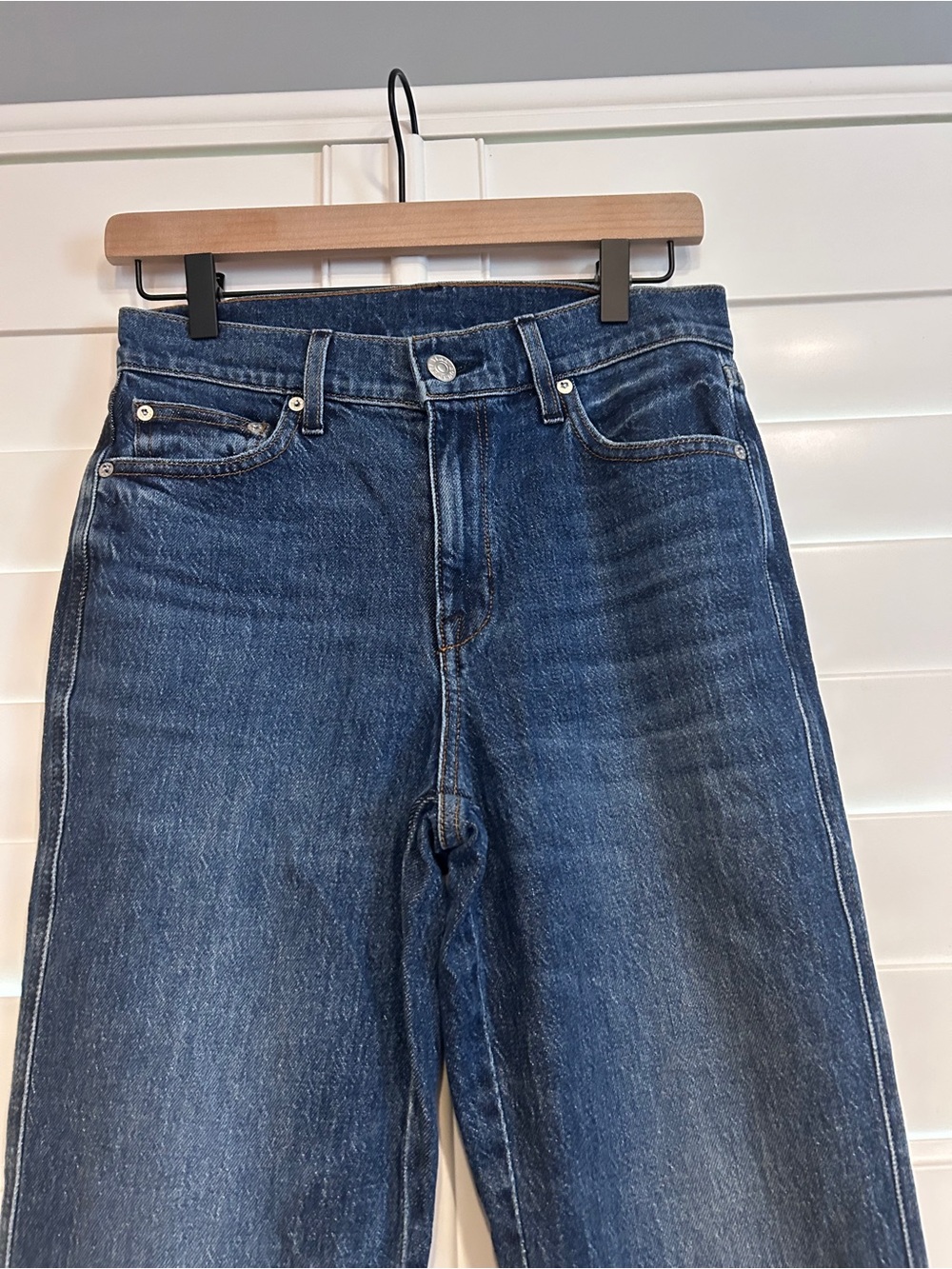 Ayr The Secret Sauce Jean Dark Blue Denim Size 26 - Picture 3 of 6